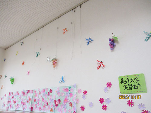 学生が作った壁画